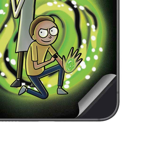Adult Swim Rick and Morty Portal Boyz Galaxy S25 Plus Skin