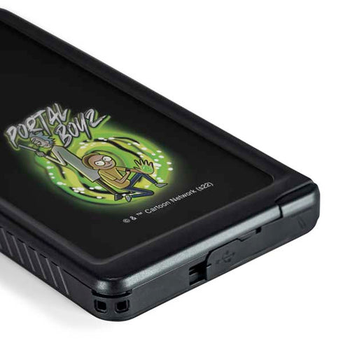 Adult Swim Rick and Morty Portal Boyz Galaxy S24 Ultra Waterproof Case