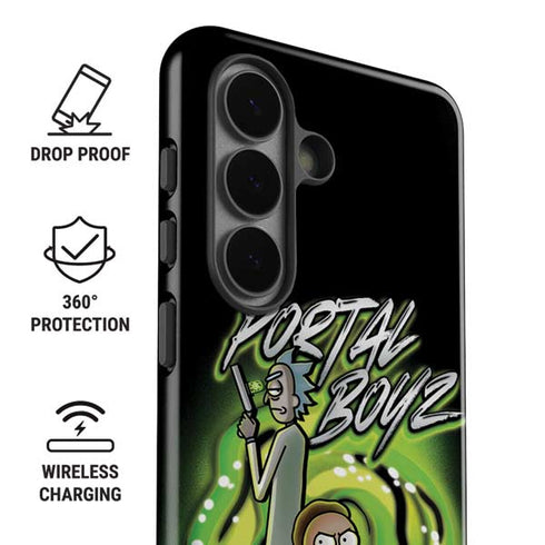 Adult Swim Rick and Morty Portal Boyz Galaxy S26 Impact Case