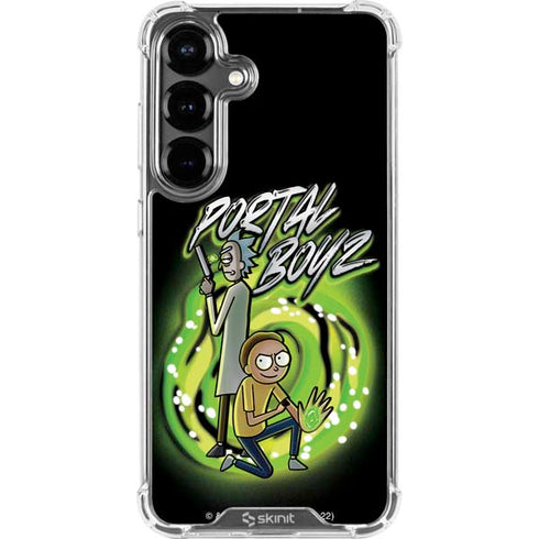 Adult Swim Rick and Morty Portal Boyz Galaxy S26 Plus Clear Case