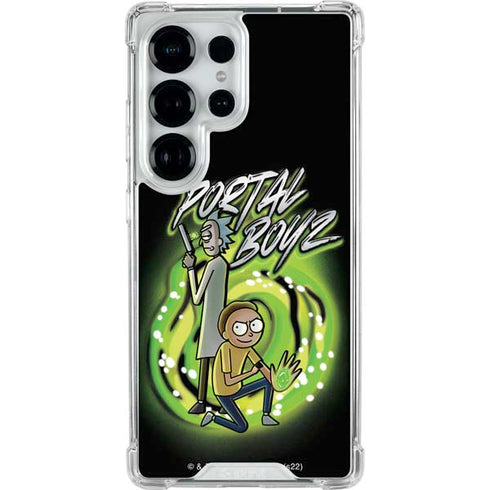 Adult Swim Rick and Morty Portal Boyz Galaxy S26 Ultra Clear Case