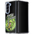 Adult Swim Rick and Morty Portal Boyz Galaxy Z Fold5 5G Clear Case