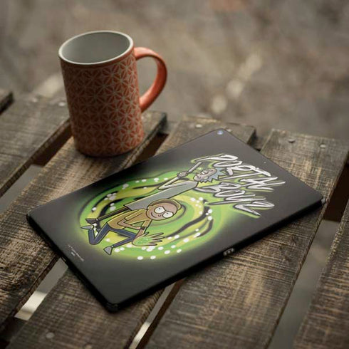Adult Swim Rick and Morty Portal Boyz iPad Skins