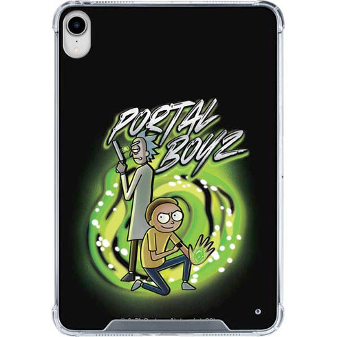 Adult Swim Rick and Morty Portal Boyz iPad 11th Gen (2025) Clear Case