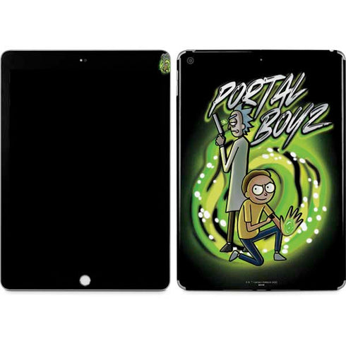 Adult Swim Rick and Morty Portal Boyz Apple iPad Skin