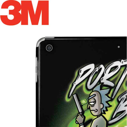 Adult Swim Rick and Morty Portal Boyz Apple iPad Skin