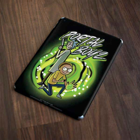Adult Swim Rick and Morty Portal Boyz Apple iPad Skin