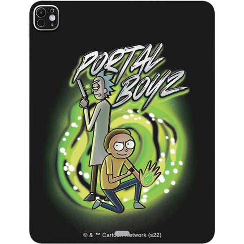 Adult Swim Rick and Morty Portal Boyz iPad Pro 13in M4 (2024) Skin