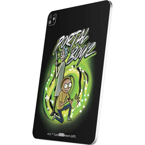 Adult Swim Rick and Morty Portal Boyz iPad Pro 13in M4 (2024) Skin