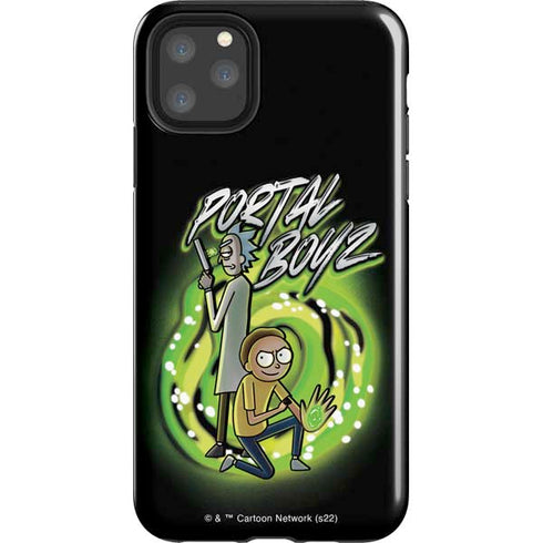 Adult Swim Rick and Morty Portal Boyz iPhone Cases