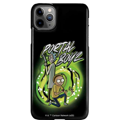 Adult Swim Rick and Morty Portal Boyz iPhone Cases