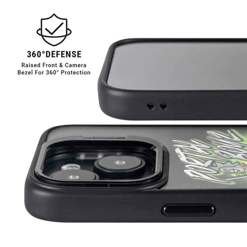 Adult Swim Rick and Morty Portal Boyz iPhone 14 Plus Kickstand Case