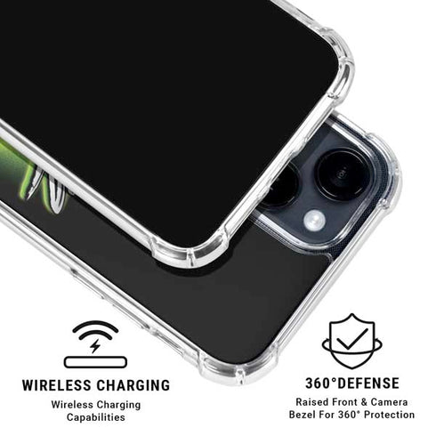 Adult Swim Rick and Morty Portal Boyz iPhone 15 Clear Case