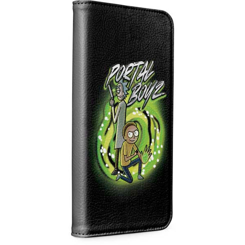Adult Swim Rick and Morty Portal Boyz iPhone 15 Pro Max Folio Case