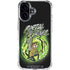 Adult Swim Rick and Morty Portal Boyz iPhone 16 Plus Clear Case