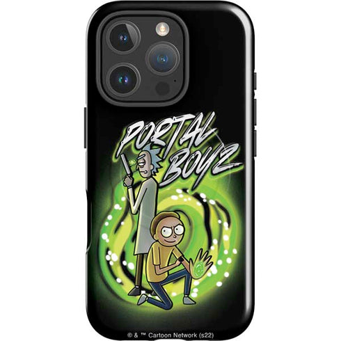 Adult Swim Rick and Morty Portal Boyz iPhone 16 Pro Magsafe Impact Case