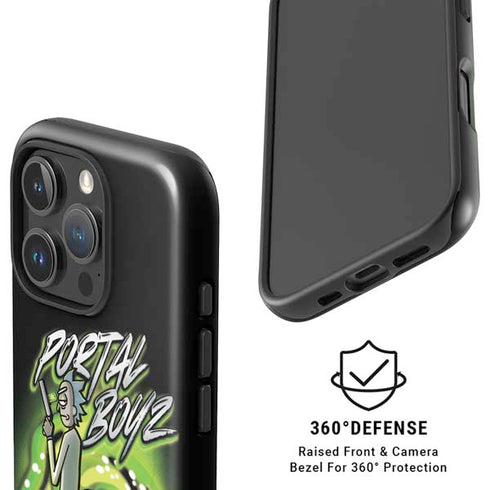 Adult Swim Rick and Morty Portal Boyz iPhone 16 Pro Magsafe Impact Case