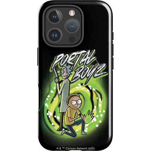 Adult Swim Rick and Morty Portal Boyz iPhone 16 Pro Max Magsafe Impact Case