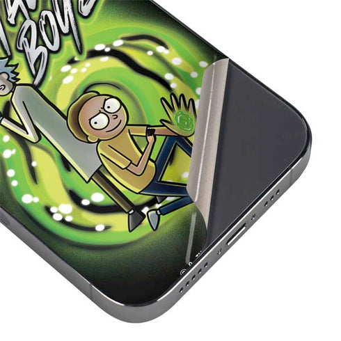 Adult Swim Rick and Morty Portal Boyz iPhone 16 Pro Max Skin