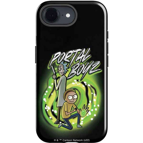 Adult Swim Rick and Morty Portal Boyz iPhone 16e Impact Case
