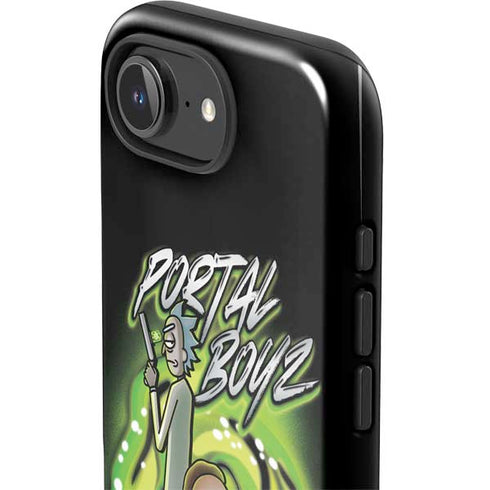 Adult Swim Rick and Morty Portal Boyz iPhone 16e Impact Case