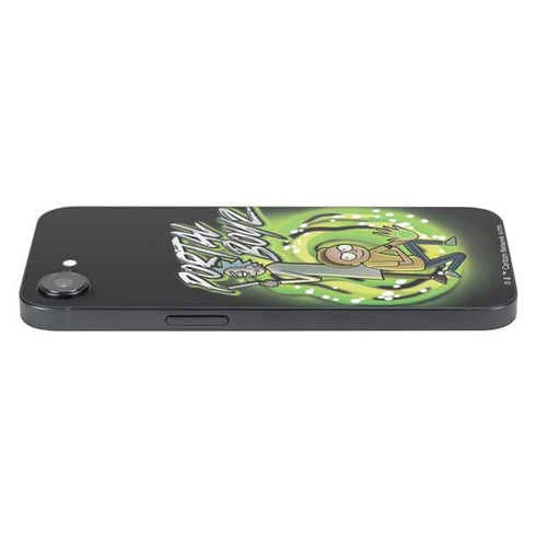 Adult Swim Rick and Morty Portal Boyz iPhone 16e Skin
