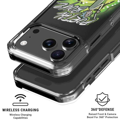 Adult Swim Rick and Morty Portal Boyz iPhone 18 Pro Clear Case