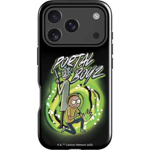 Adult Swim Rick and Morty Portal Boyz iPhone 18 Pro Impact Case