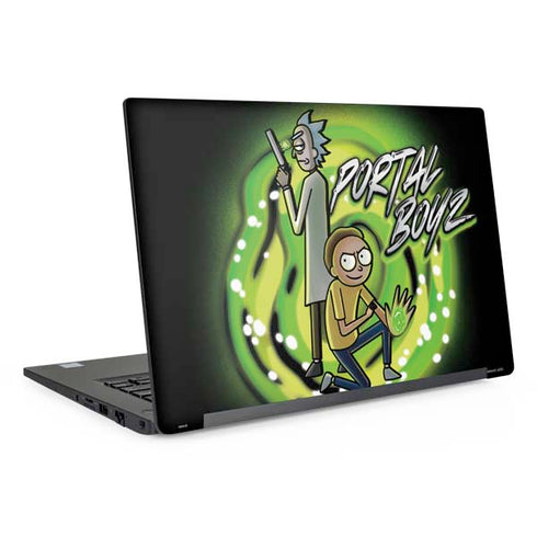 Adult Swim Rick and Morty Portal Boyz Dell Latitude Skin