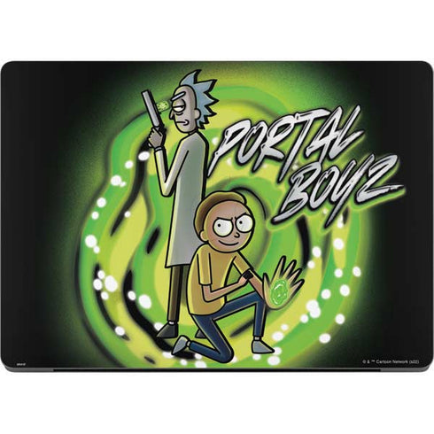 Adult Swim Rick and Morty Portal Boyz Apple MacBook Pro 14-inch Skin