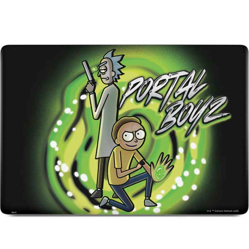 Adult Swim Rick and Morty Portal Boyz MacBook Skins