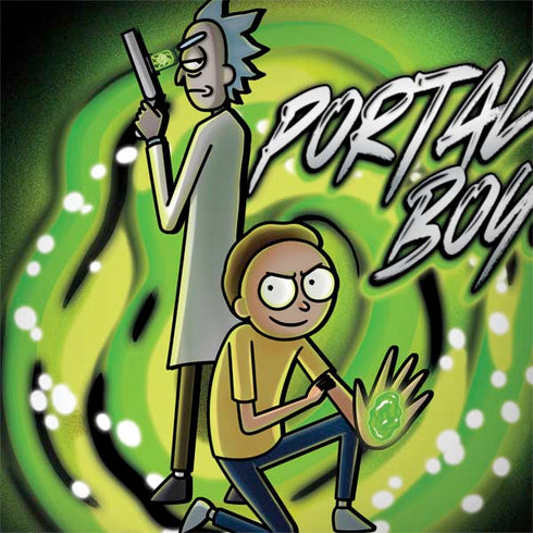 Adult Swim Rick and Morty Portal Boyz MacBook Skins