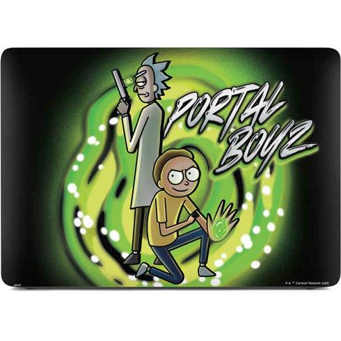 Adult Swim Rick and Morty Portal Boyz Apple MacBook Pro 16-inch Skin