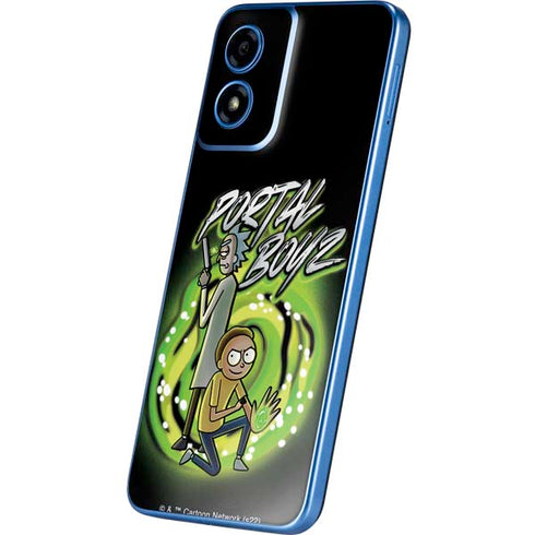 Adult Swim Rick and Morty Portal Boyz Moto G Play 4G (2024) Skin