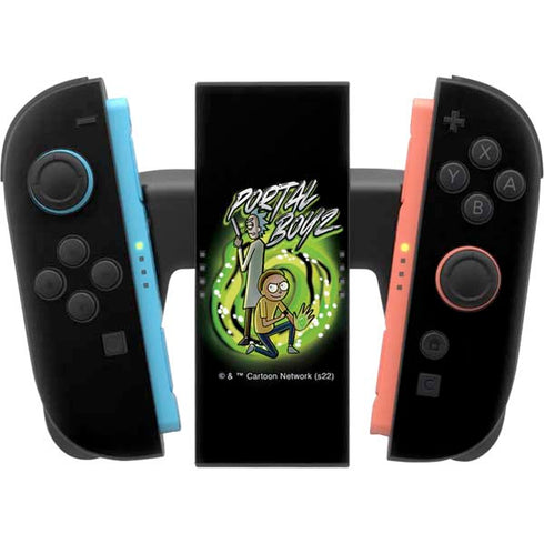 Adult Swim Rick and Morty Portal Boyz Nintendo Switch 2 (2025) Joy-Con Controller Skin