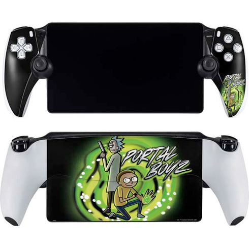 Adult Swim Rick and Morty Portal Boyz PlayStation PS5 Skins
