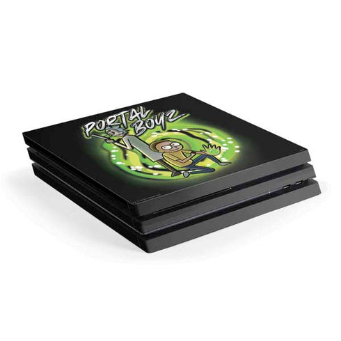 Adult Swim Rick and Morty Portal Boyz PlayStation PS4 Skins