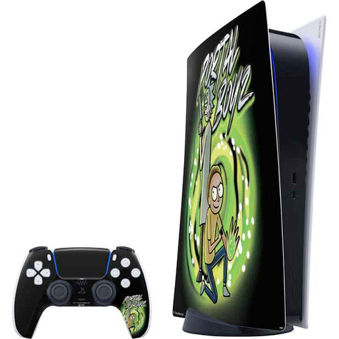 Adult Swim Rick and Morty Portal Boyz PlayStation PS5 Skins
