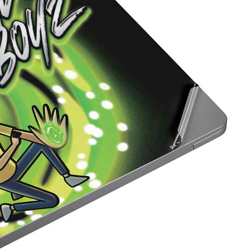 Adult Swim Rick and Morty Portal Boyz Laptop Skins