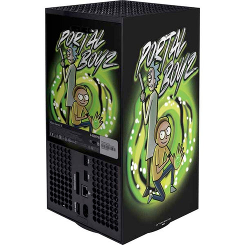 Adult Swim Rick and Morty Portal Boyz XBox Series X Digital Edition Bundle Skin