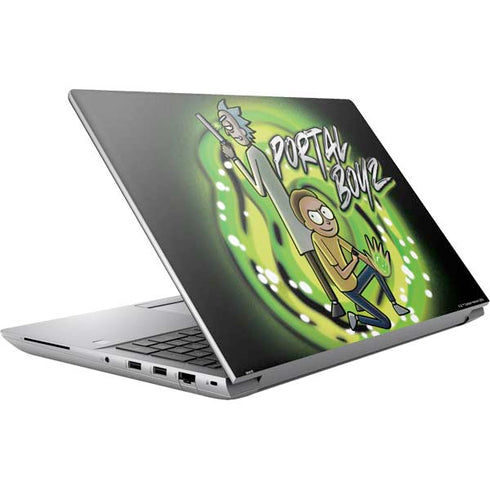 Adult Swim Rick and Morty Portal Boyz HP ZBook Fury 16 G10 Skin