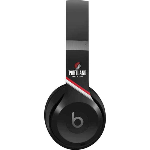 NBA Portland Trail Blazers Away Jersey Beats Solo 4 Wireless Headphones Skin