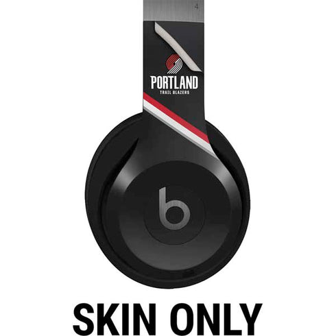 NBA Portland Trail Blazers Away Jersey Beats Solo 4 Wireless Headphones Skin
