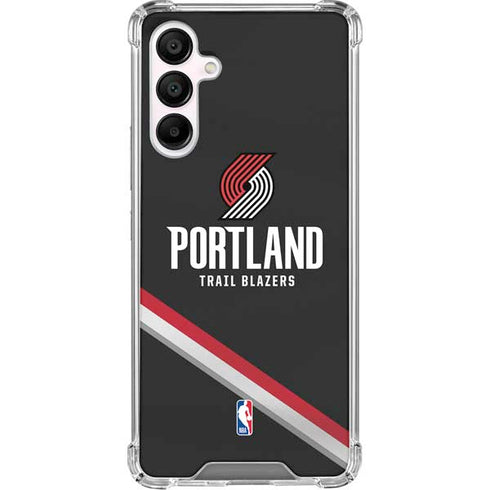 NBA Portland Trail Blazers Away Jersey Galaxy A16 5G Clear Case