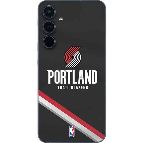 NBA Portland Trail Blazers Away Jersey Galaxy A55 5G Skin