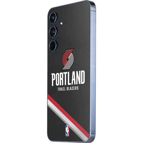 NBA Portland Trail Blazers Away Jersey Galaxy A55 5G Skin