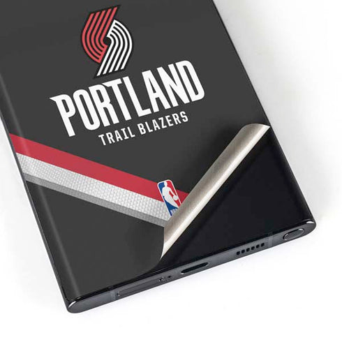 NBA Portland Trail Blazers Away Jersey Galaxy Skins