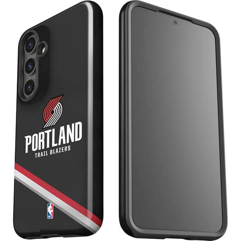 NBA Portland Trail Blazers Away Jersey Galaxy S25 Impact Case