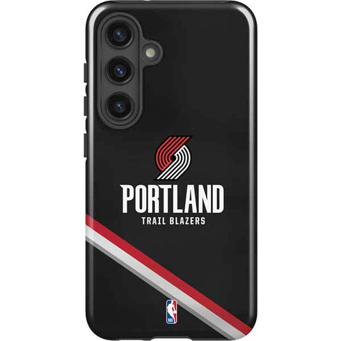 NBA Portland Trail Blazers Away Jersey Galaxy S25 Plus Impact Case
