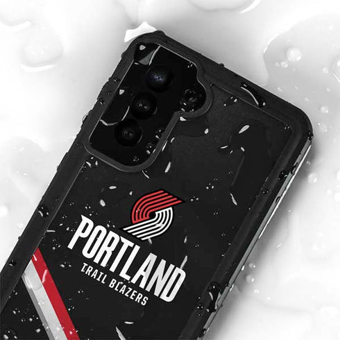 NBA Portland Trail Blazers Away Jersey Galaxy S24 Plus Waterproof Case